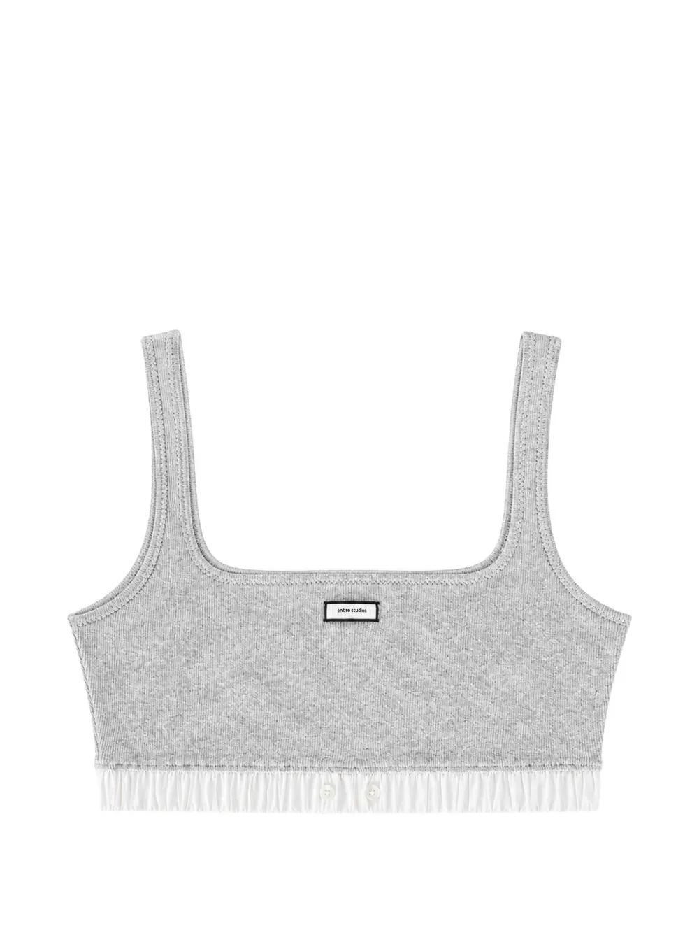 ENTIRE STUDIOS ribbed-knit bralette