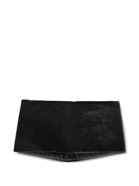 Lanvin calf-hair snood
