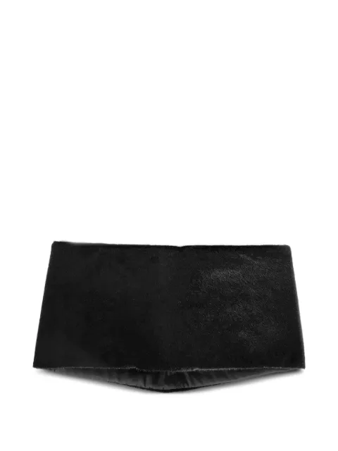 Lanvin calf-hair snood