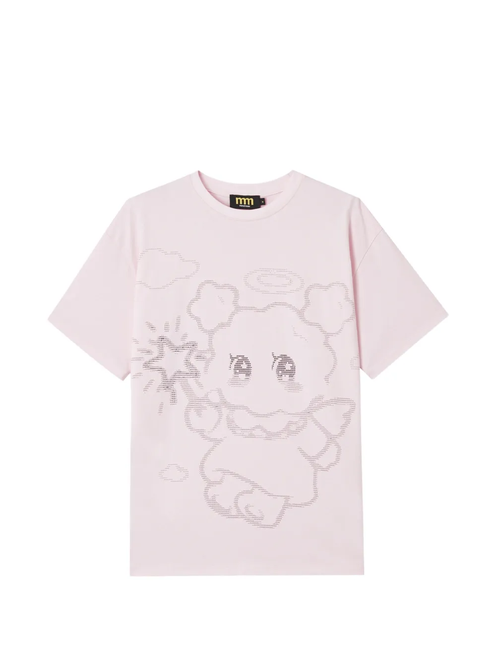 Mini Cream graphic-print T-shirt