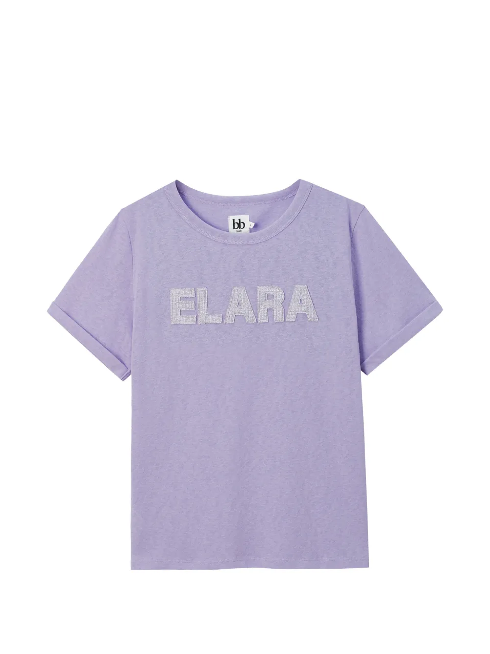 B+ab Short-sleeve T-shirt In Purple