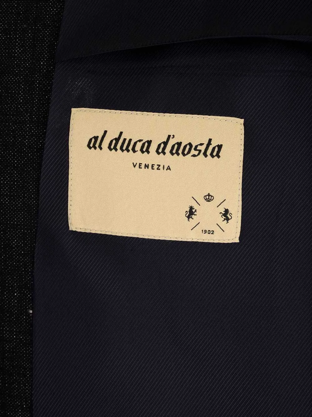 Al Duca D Aosta 1902 Mouwloze gilet Zwart