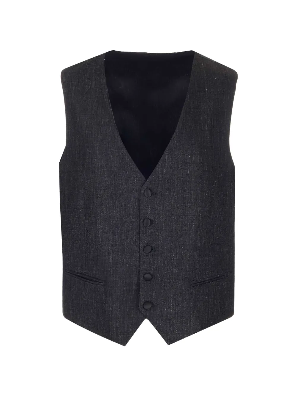 Al Duca D’Aosta 1902 sleeveless waistcoat - Black