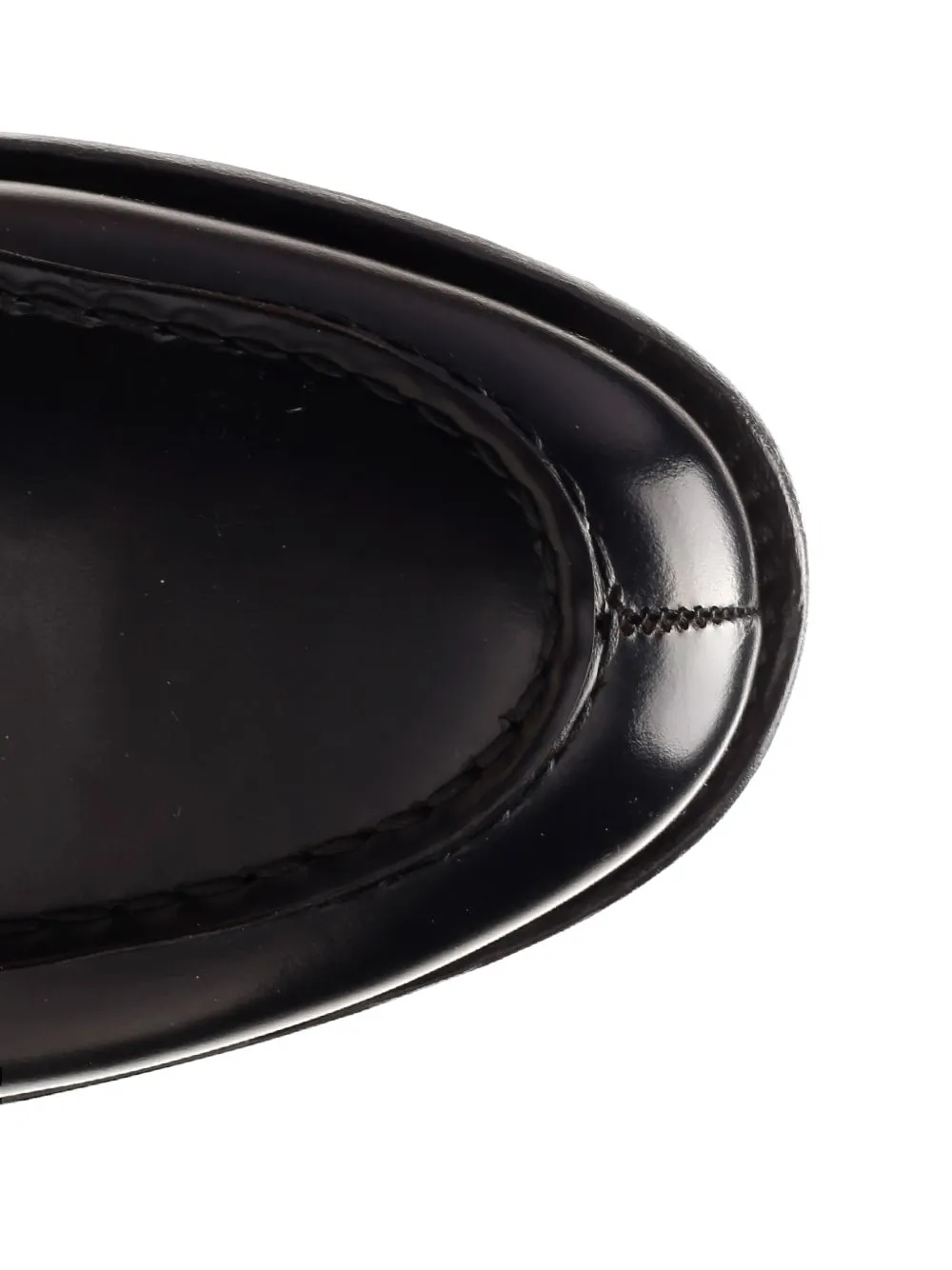 Al Duca D Aosta 1902 horsebit-detail loafers Zwart