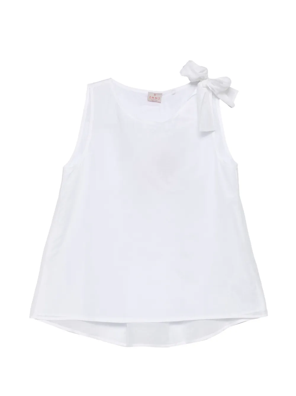 Marella Galli bow-detail sleeveless top - Bianco