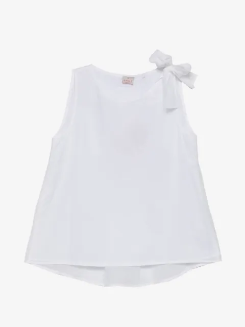 Marella Galli bow-detail sleeveless top