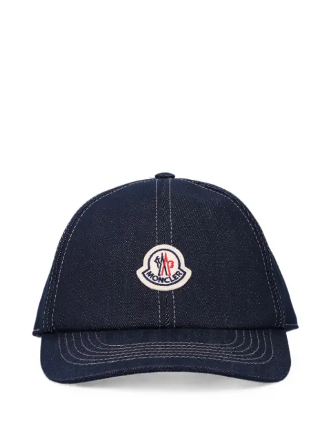 Moncler logo-patch baseball cap