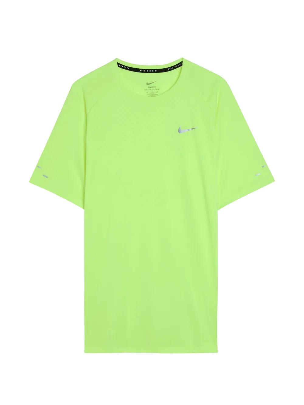 Nike reflective-detail Swoosh T-shirt - Grün