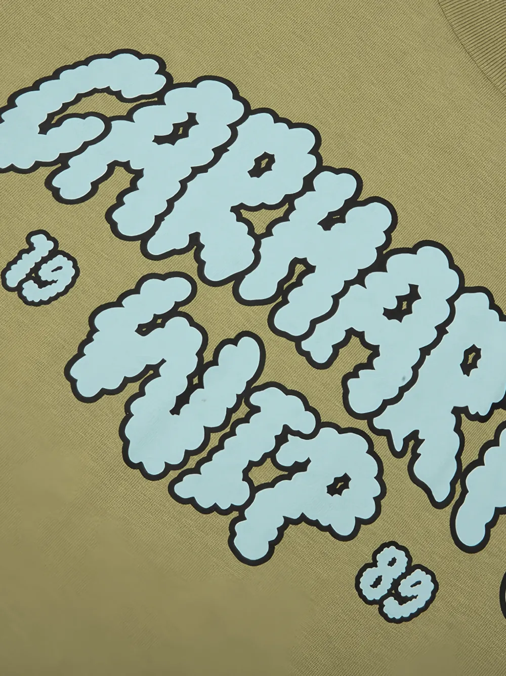 Carhartt WIP Cloud Script T-shirt Groen