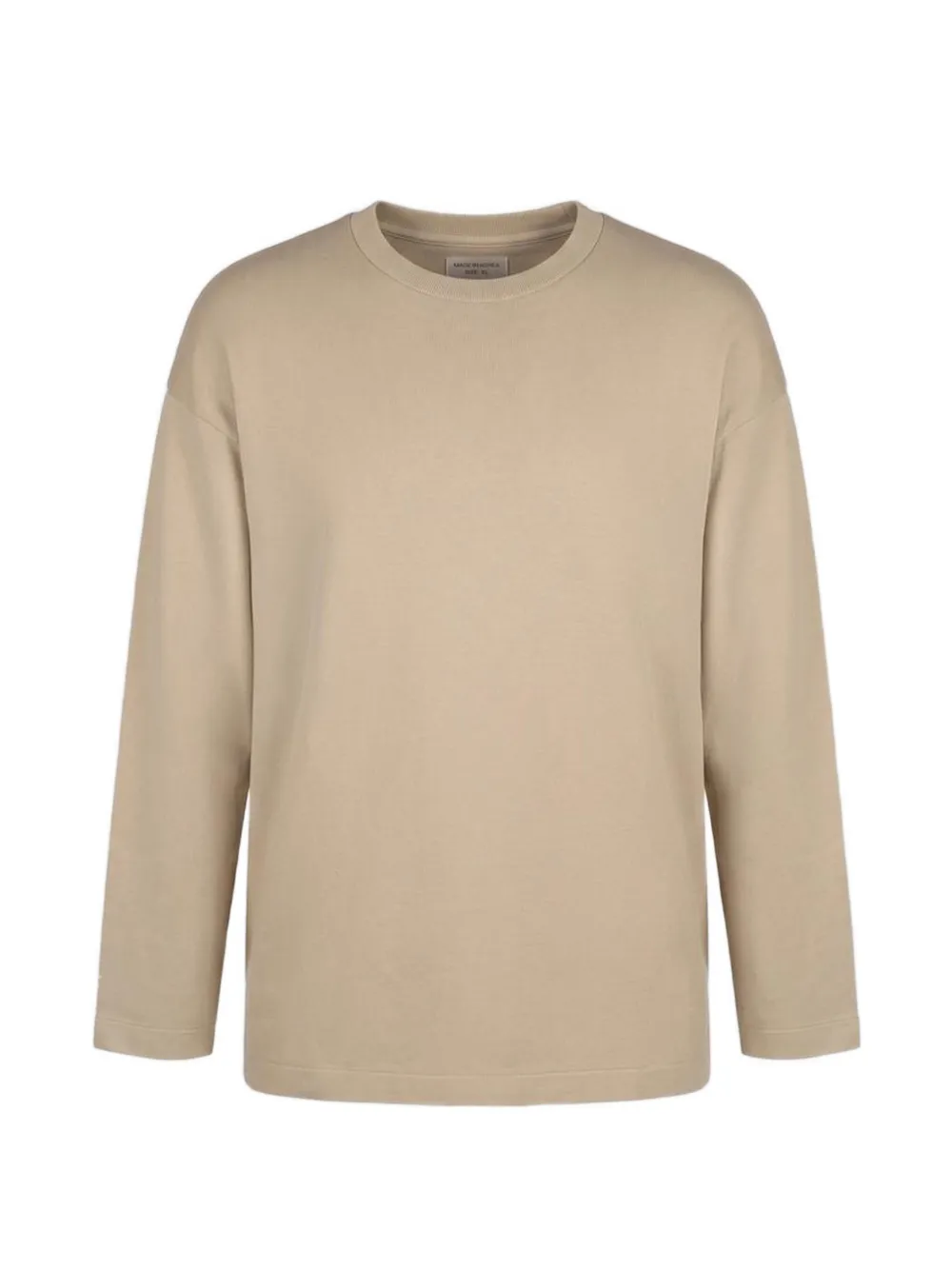 Kaptain Sunshine long-sleeve cotton T-shirt - Toni neutri