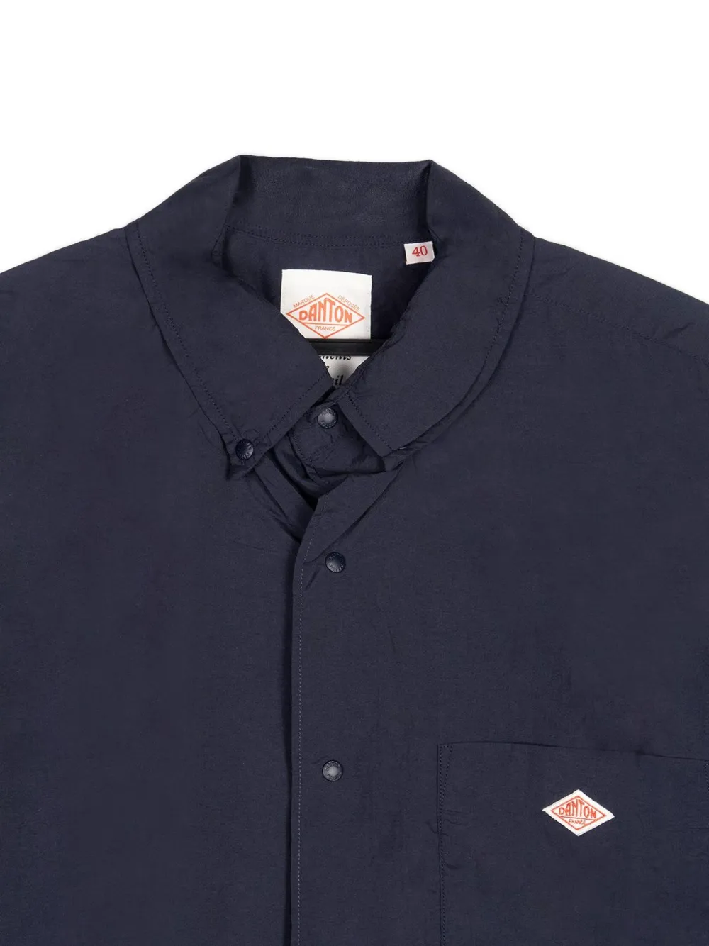  Danton Camisa Con Botones - Azul 