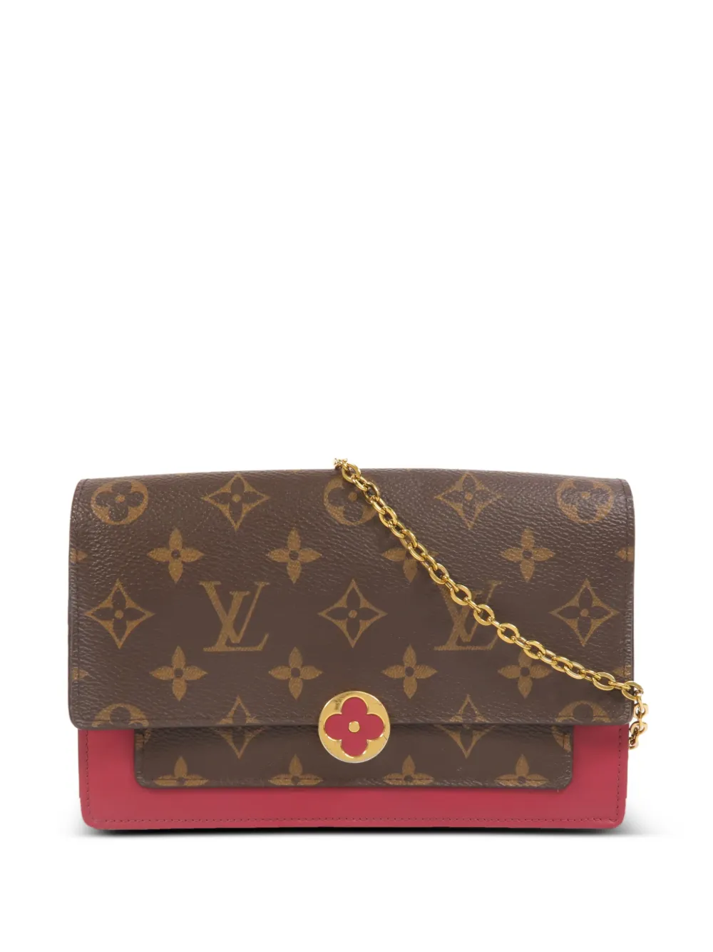 Louis Vuitton Pre-Owned Flore chain-strap crossbody bag - Marrone