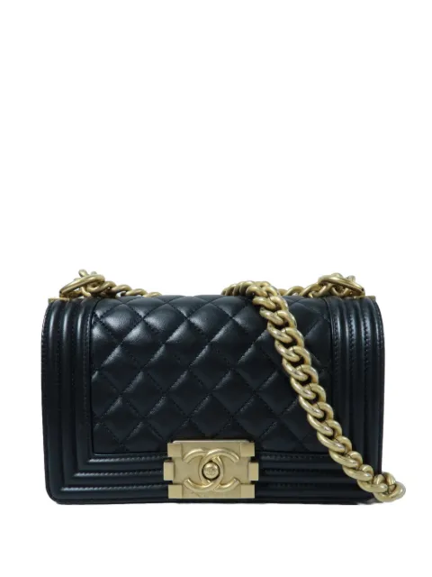 CHANEL Pre-Owned Boy quilted shoulder bag