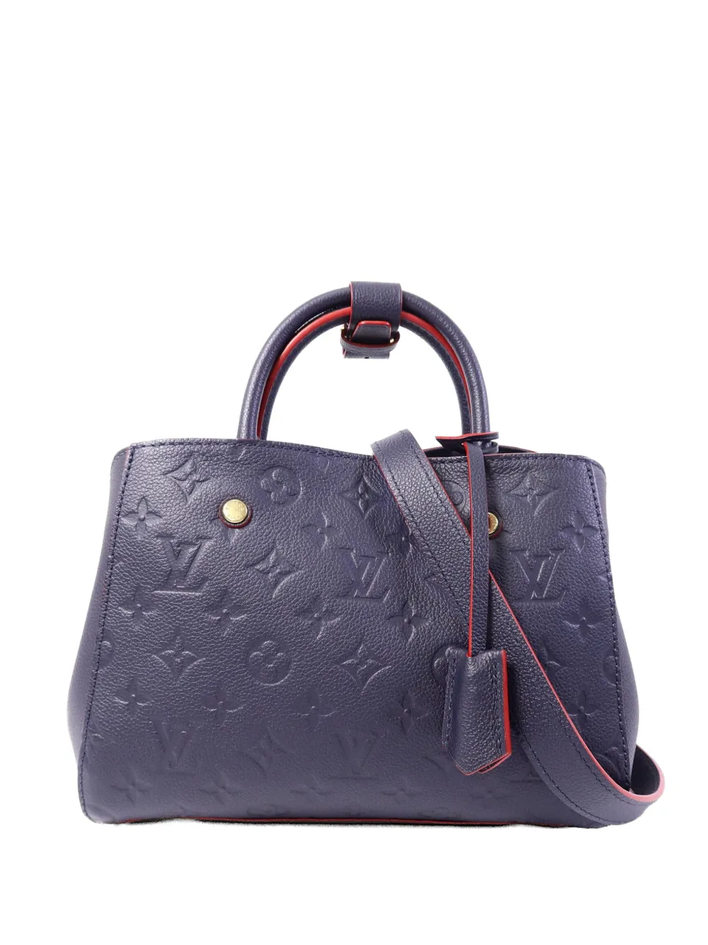 Louis Vuitton Pre-Owned BB Montaigne shoulder bag - Blu