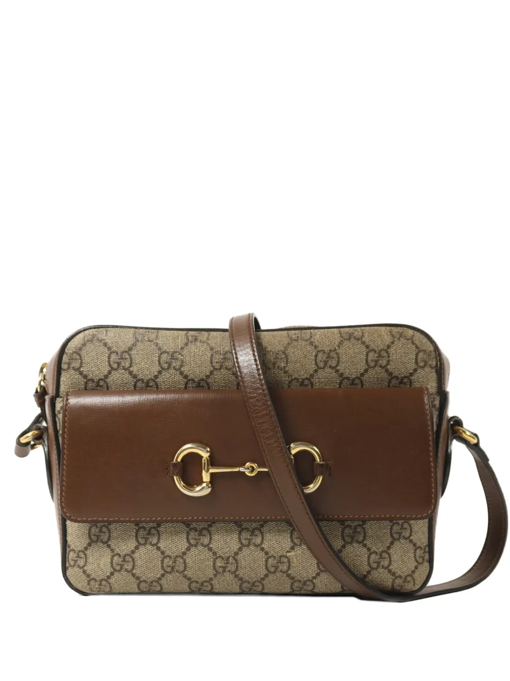 Gucci Pre-Owned Horsebit 1955 shoulder bag - Toni neutri