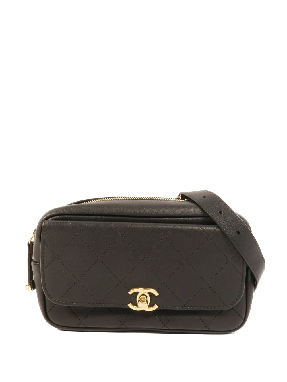 CHANEL Pre-Owned CC turn-lock belt bag - Nero