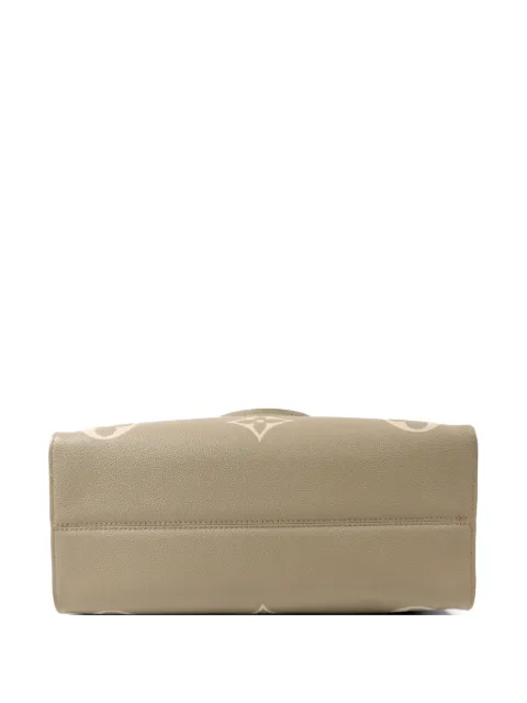 Louis Vuitton Pre-Owned PM On The Go Monogram Empreinte tote bag