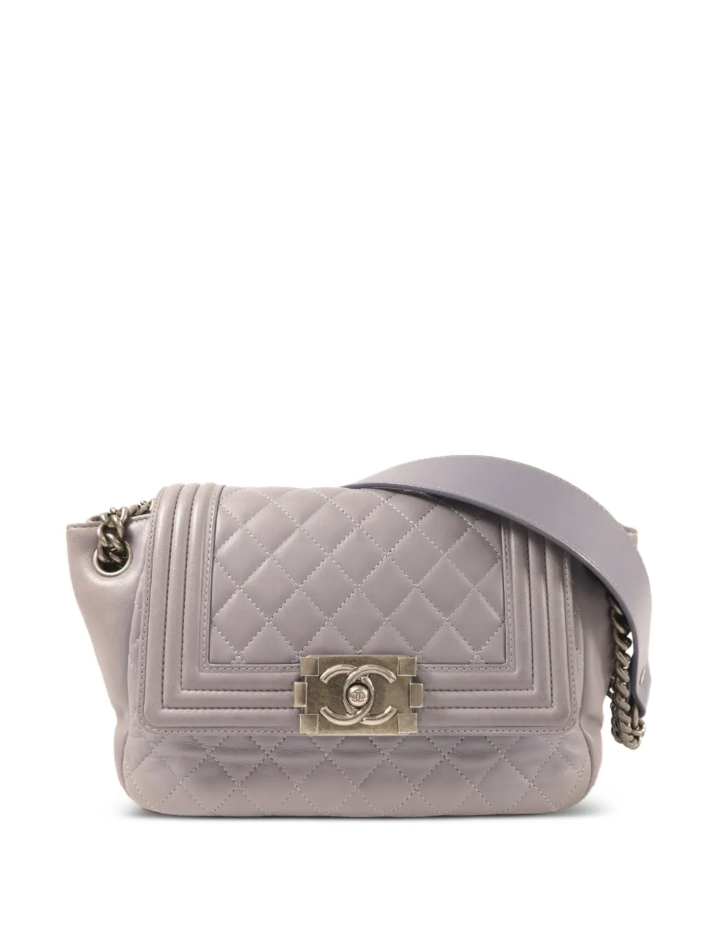 CHANEL Pre-Owned Boy CC shoulder bag - Viola