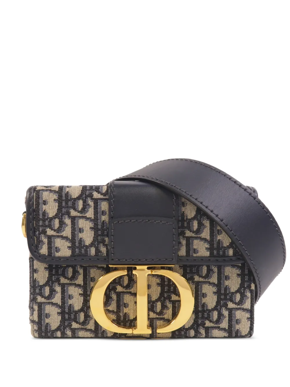 Christian Dior Pre-Owned 30 Montaigne patterned clutch bag - Neutrals