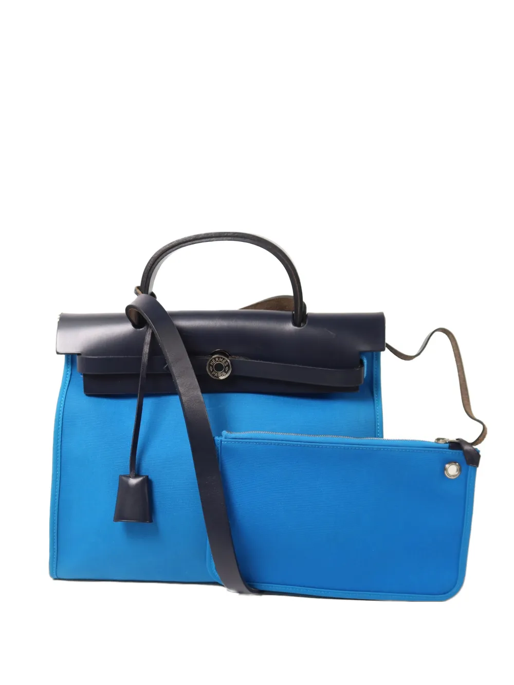 Hermès Pre-Owned 2016 PM Herbag tote bag - Blu