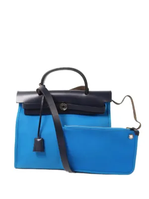 Hermès Pre-Owned エールバッグ PM ハンドバッグ | ブルー | FARFETCH JP