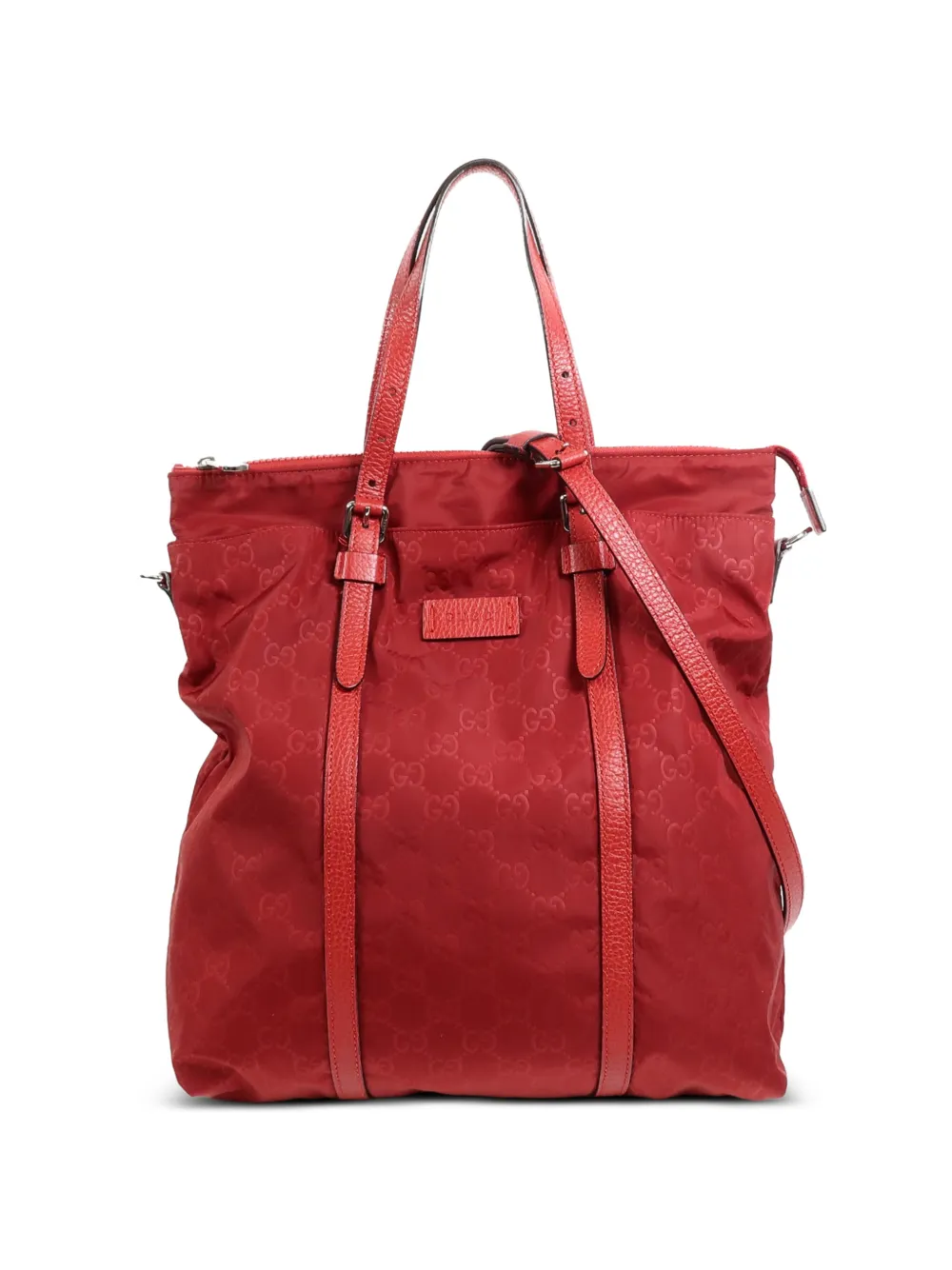 Gucci Pre-Owned GG two-way tote bag - Rosso
