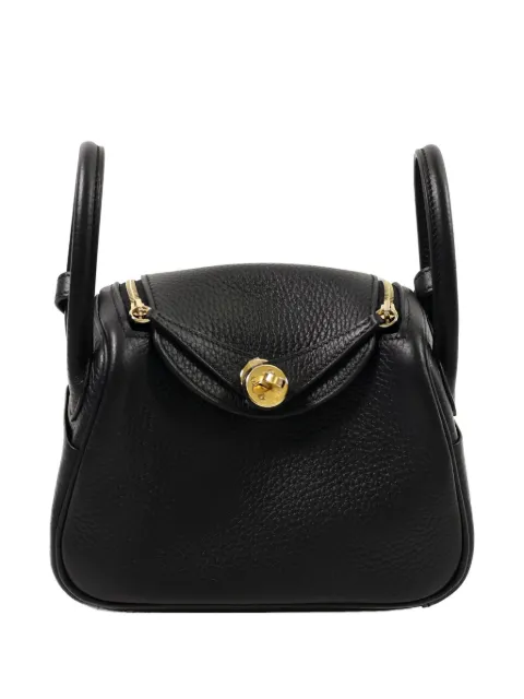 Hermès Pre-Owned Mini Lindy calfskin tote bag