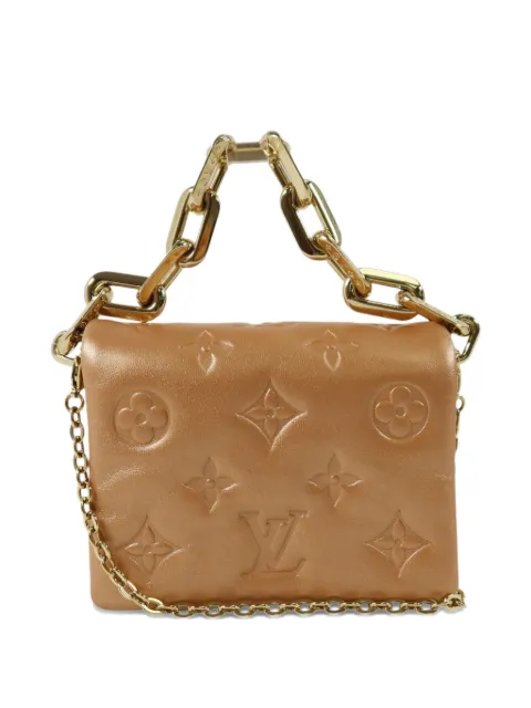 Louis Vuitton Pre-Owned Monogram Embossed Coussin shoulder bag