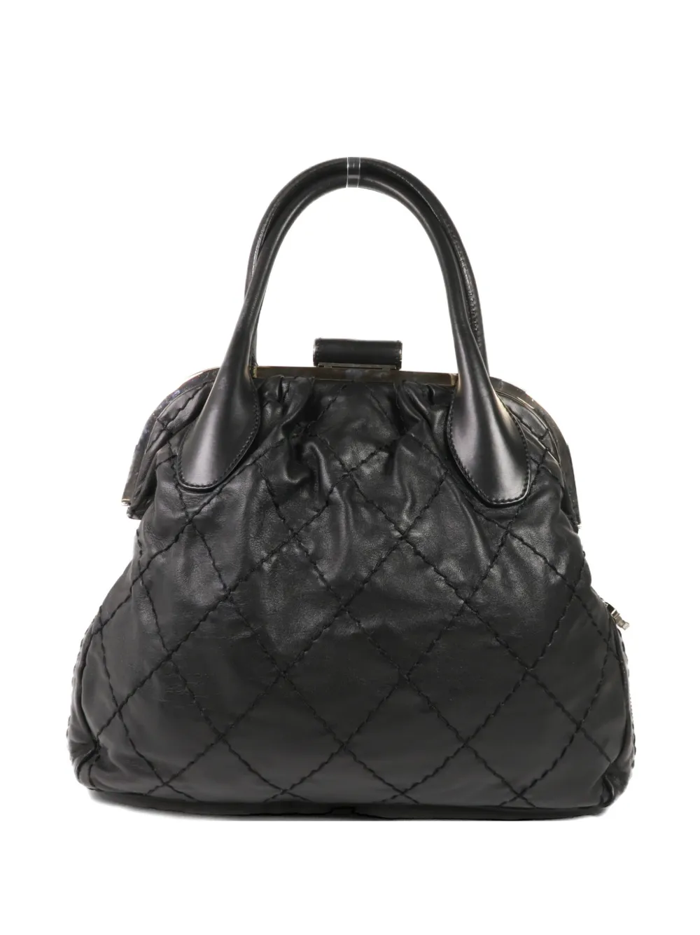 CHANEL Pre-Owned Wild Stitch quilted tote bag - Black