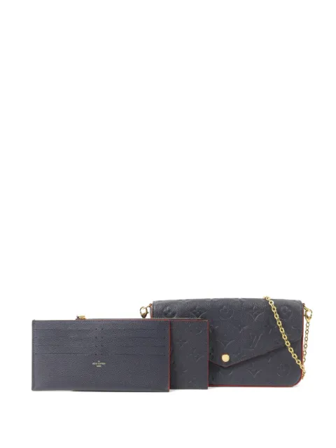 Louis Vuitton Pre-Owned Monogram Empreinte Pochette Felicie shoulder bag