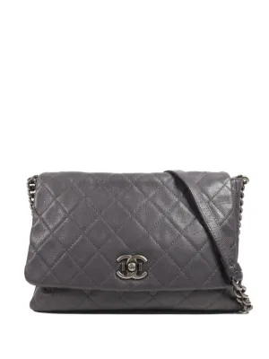 CHANEL Pre-Owned キルティング ミニバッグ | グレー | FARFETCH JP