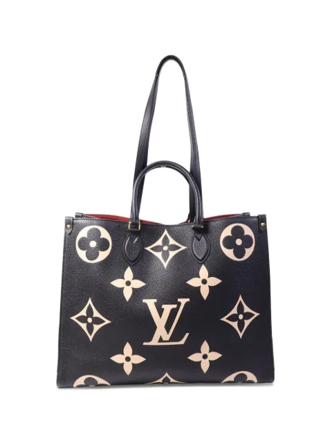Louis Vuitton Pre-Owned GM On The Go Monogram Empreinte tote bag