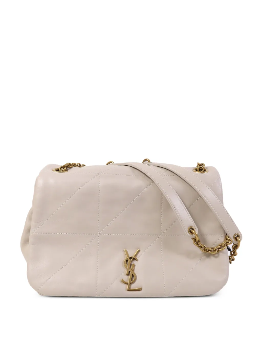 Saint Laurent Pre-Owned Jamie 4.0 quilted crossbody bag - Toni neutri