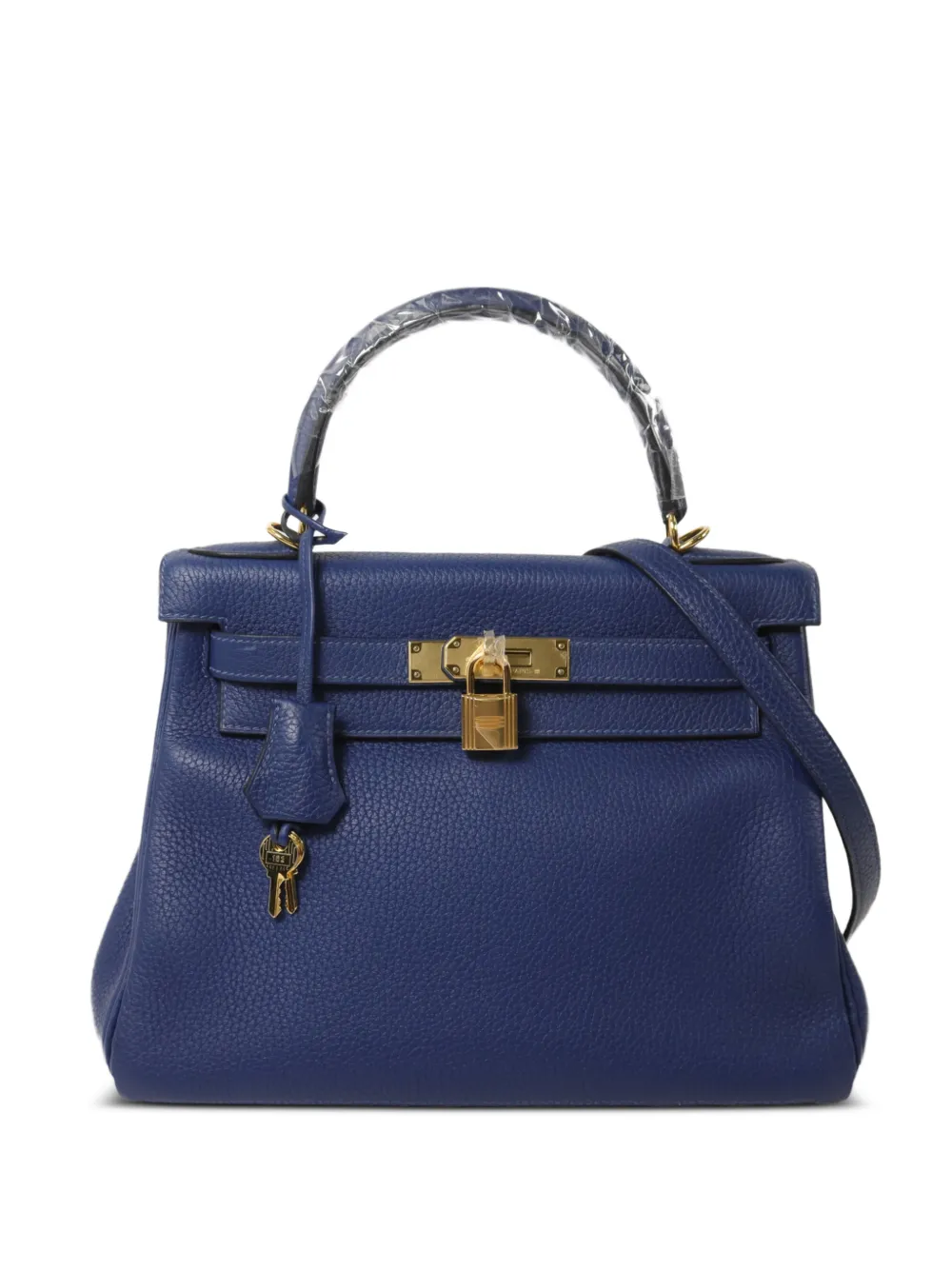 Hermès Pre-Owned Borsa tote Kelly 28 - Blu