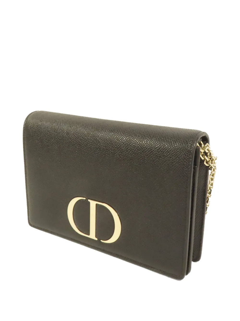 Christian Dior Pre-Owned 30 Montaigne leather clutch bag - Black