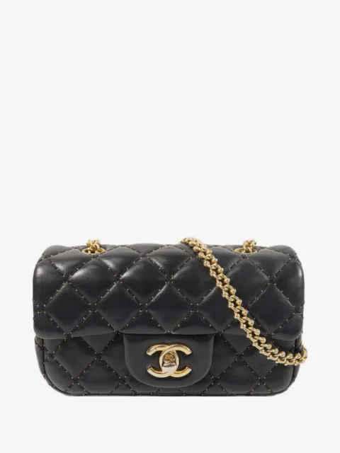 CHANEL Pre-Owned CC turn-lock quilted crossbody bag