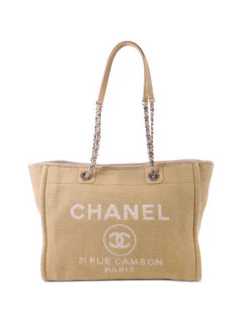 CHANEL Pre-Owned CC Deauville tote bag
