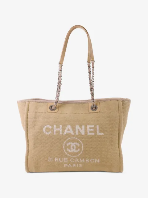 CHANEL Pre-Owned tote CC Deauville
