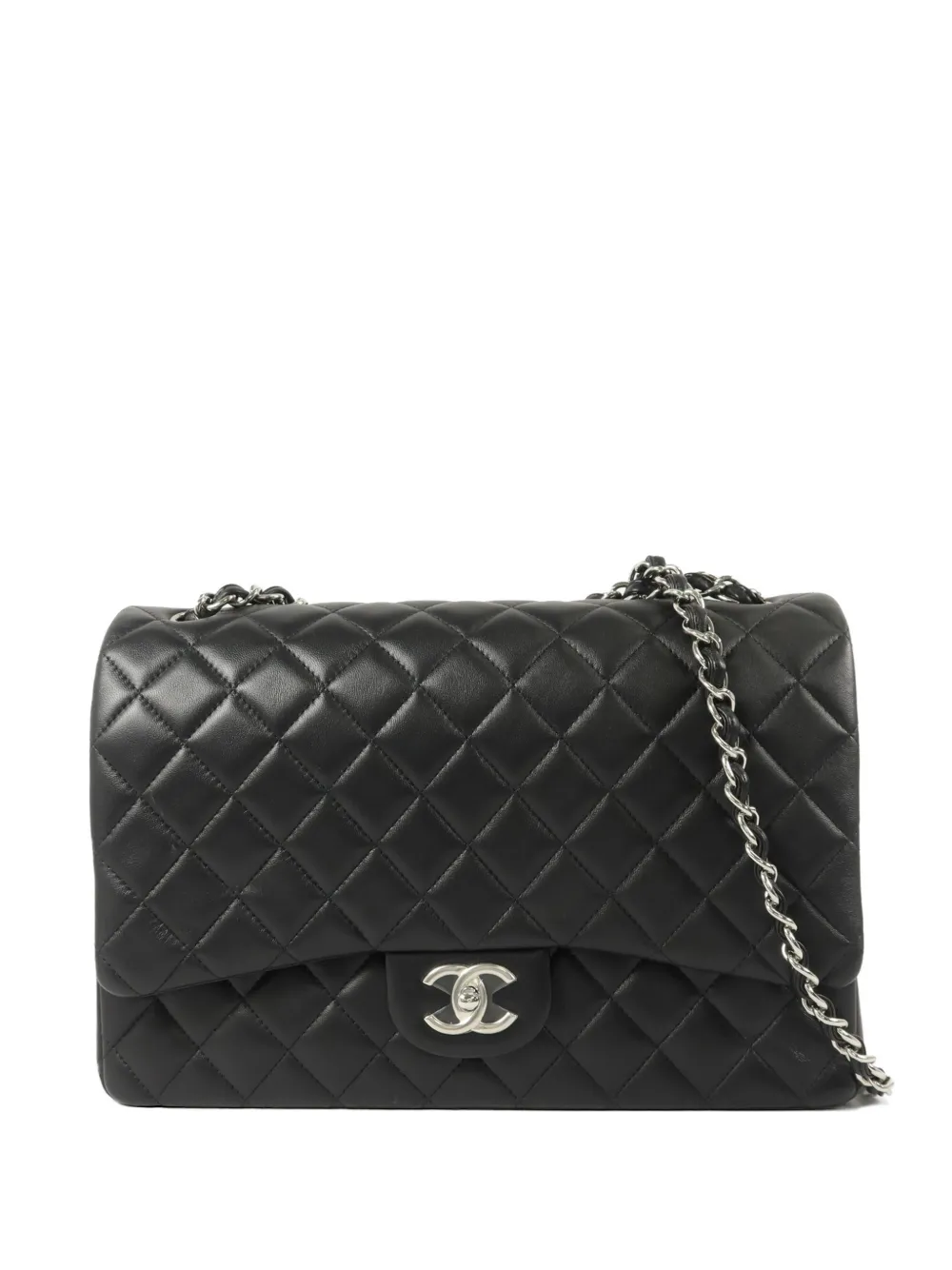 CHANEL Pre-Owned Maxi Classic Chain shoulder bag - Nero