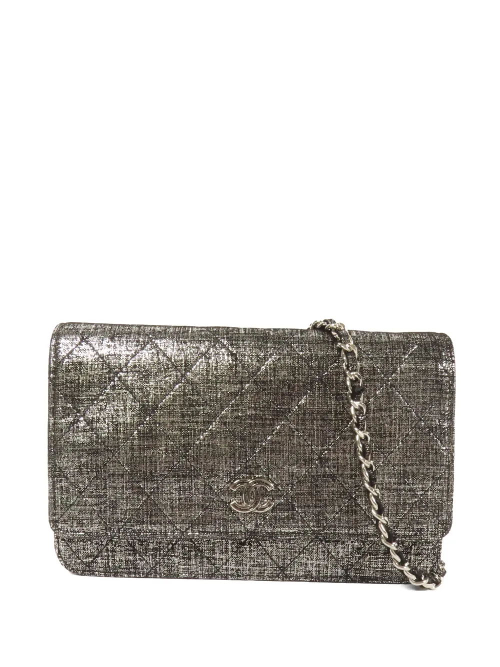 CHANEL Pre-Owned CC WOC shoulder bag - Grigio