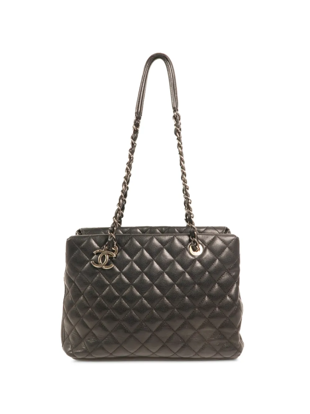 CHANEL Pre-Owned quilted CC shoulder bag - Schwarz