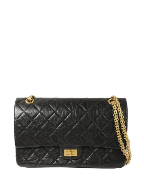 CHANEL Pre-Owned 2.55 medium gewatteerde schoudertas