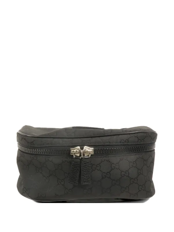 Gucci Pre-Owned GGパターン ベルトバッグ | ブラック | FARFETCH JP