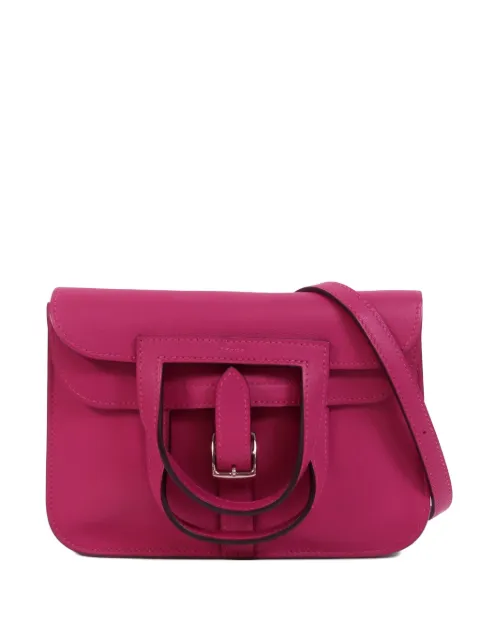 Hermès Pre-Owned Mini Halzan leather cross body bag