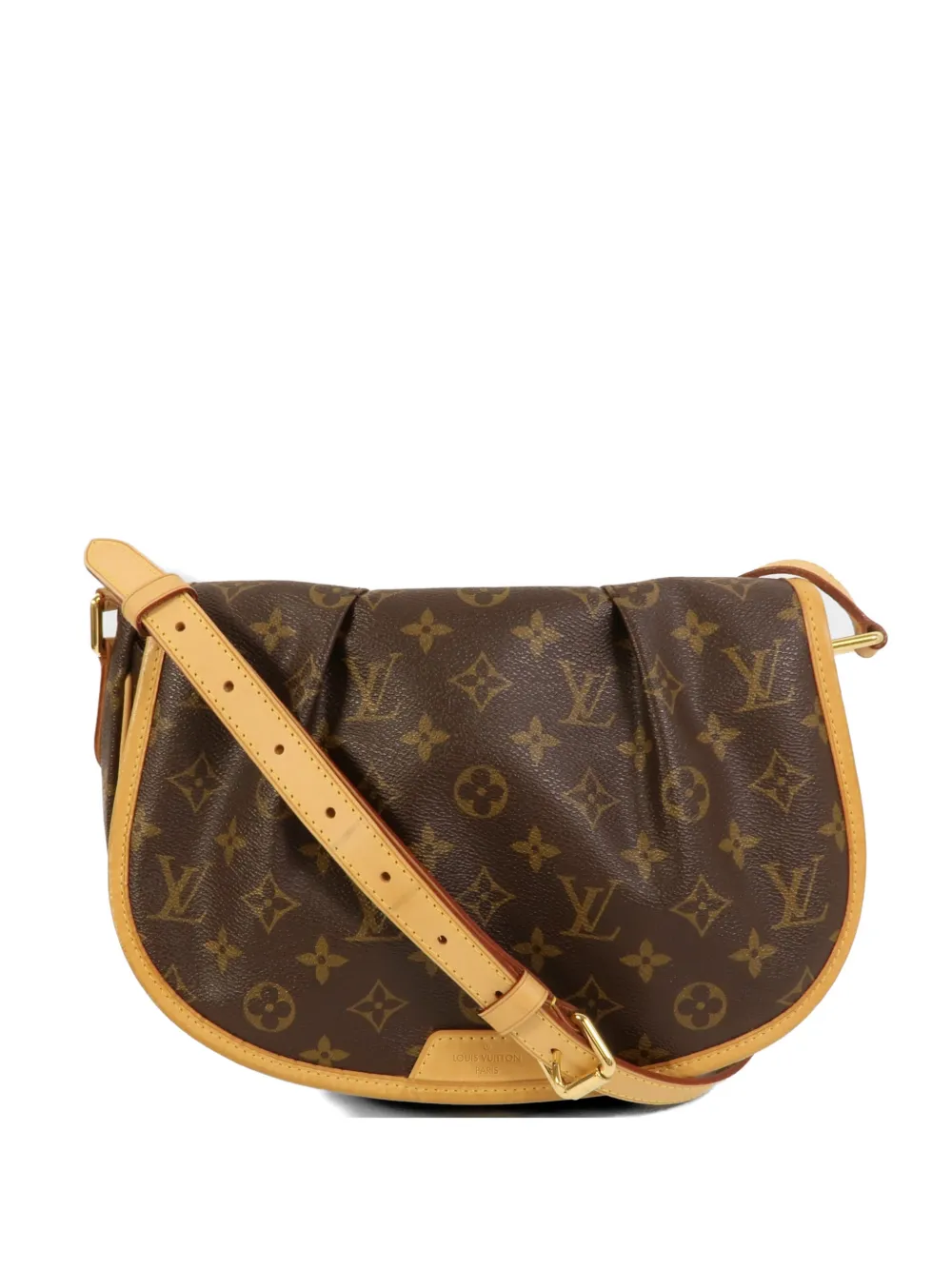 Louis Vuitton Pre-Owned PM Menilmonant shoulder bag - Marrone