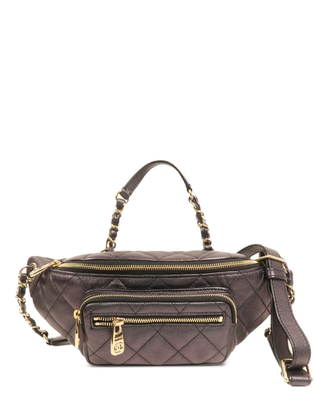 CHANEL Pre-Owned quilted CC belt bag - Nero