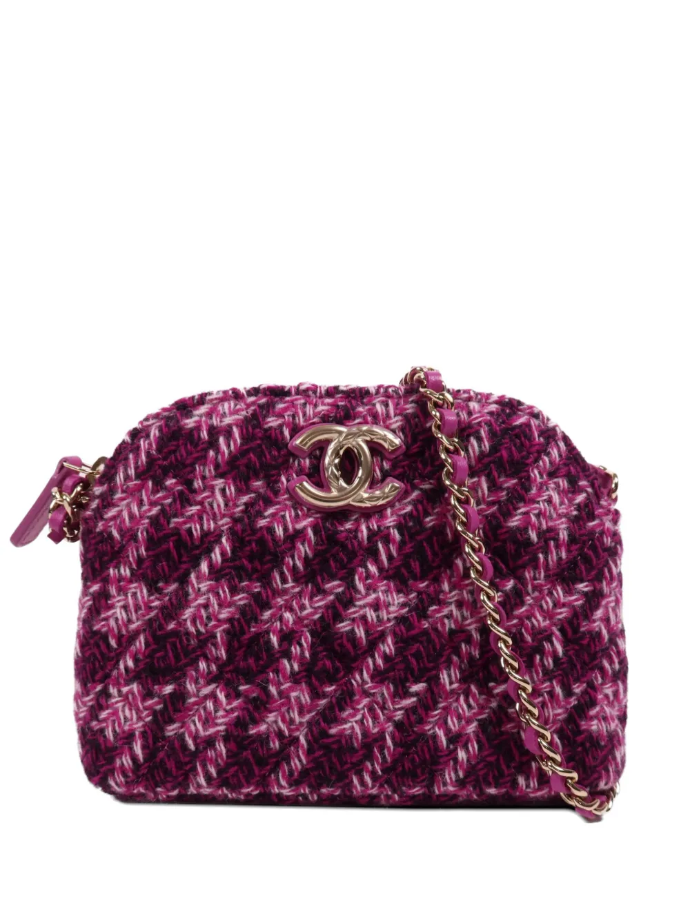 CHANEL Pre-Owned CC Mini Chain crossbody bag - Purple