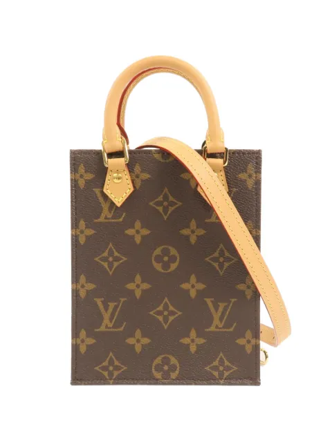 Louis Vuitton Pre-Owned Monogram Petit Sac Plat shoulder bag