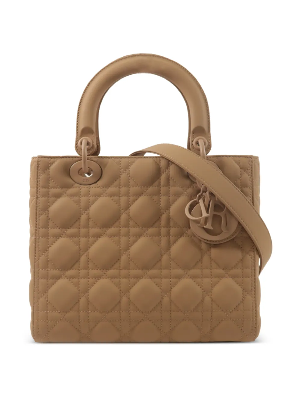 Christian Dior Pre-Owned medium Lady Dior tote bag - Neutrals