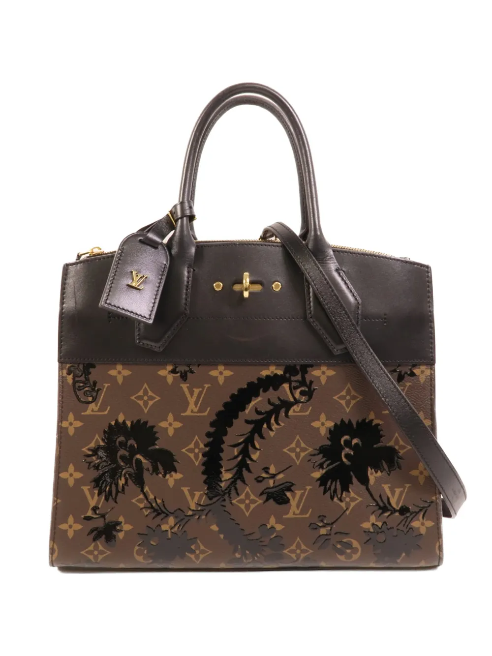 Louis Vuitton Pre-Owned City Steamer Monogram tote bag - Black